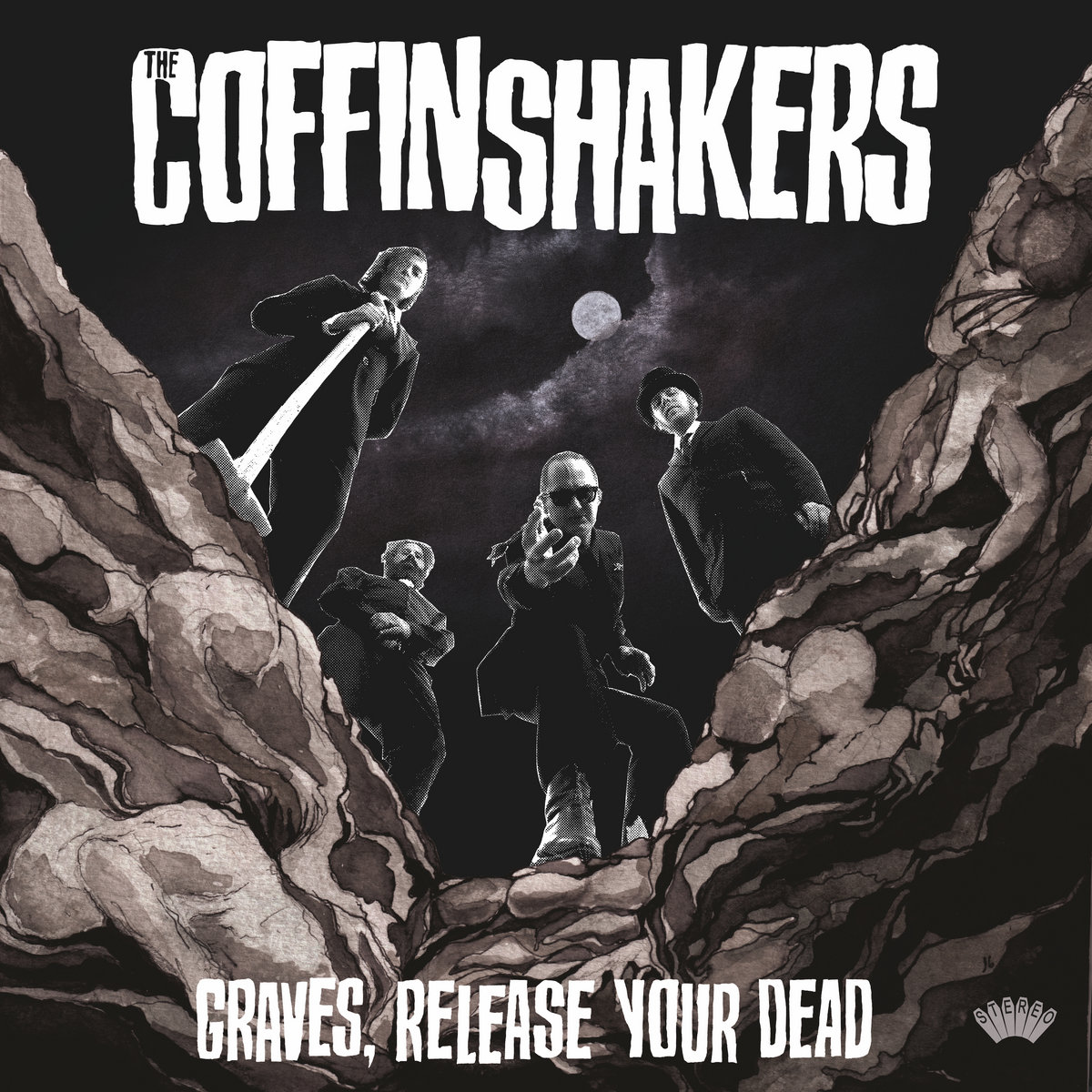 Coffinshakers, The - Graves, Release Your Dead (Blood Red Vinyl) - LP