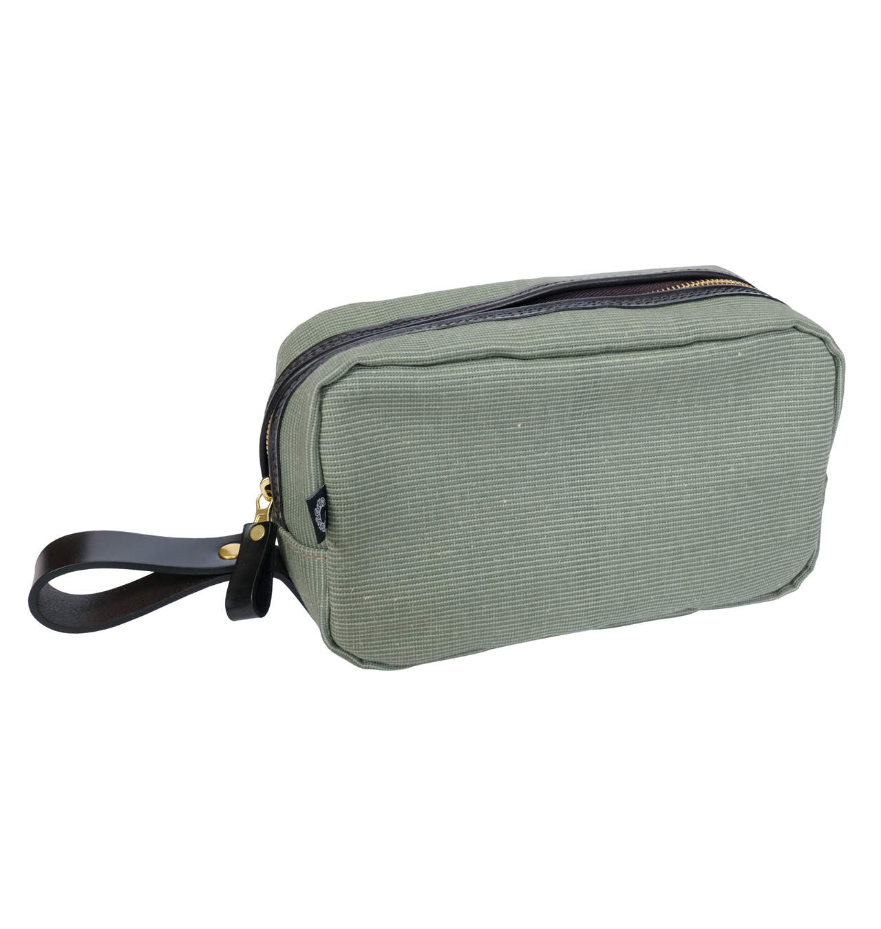 Croots - Swiss Army Canvas Wash Bag - Deadstock