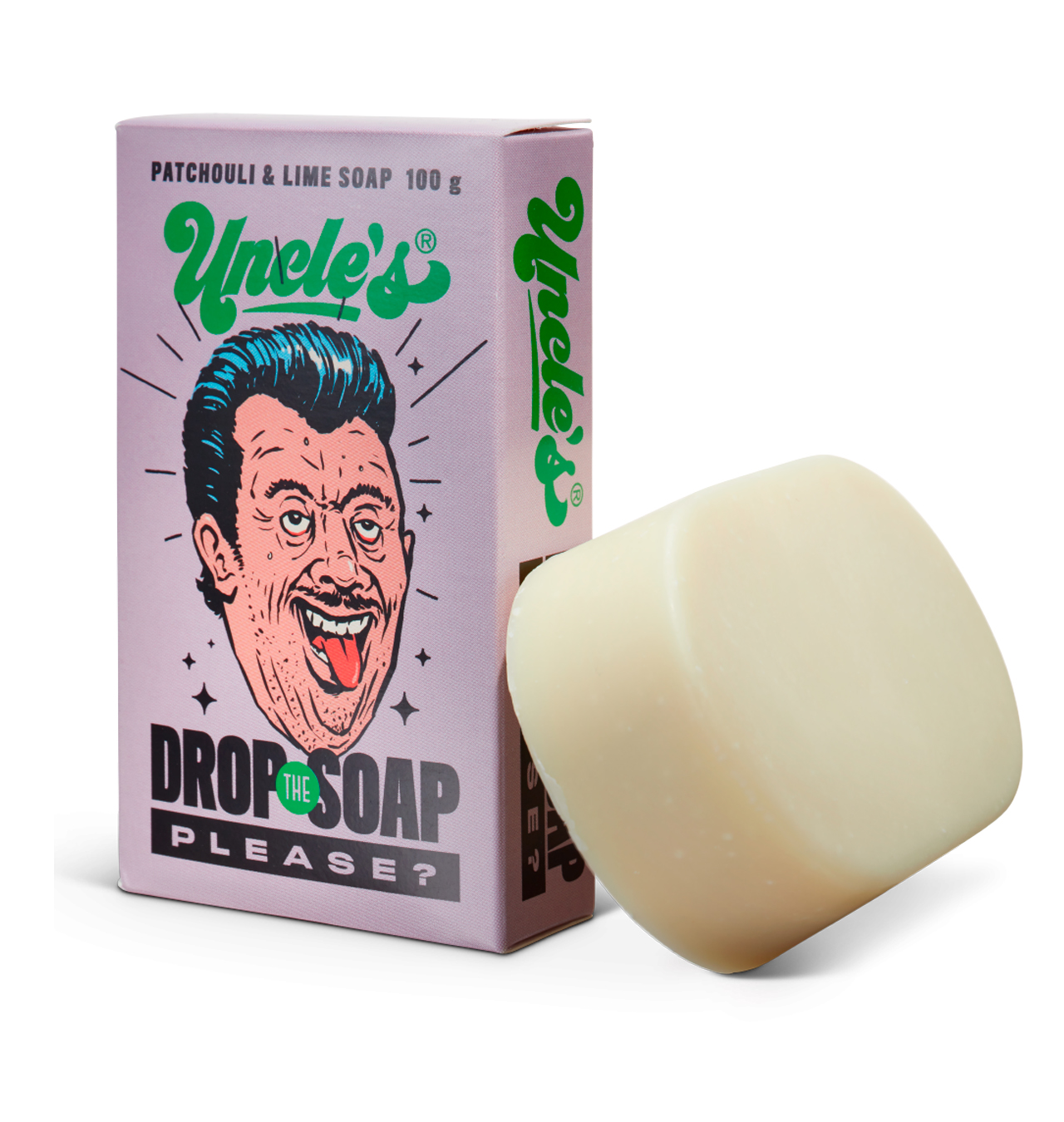 Dick Johnson - Uncles Don´t Drop the Soap - Patchouli & Lime Soap Bar 100g