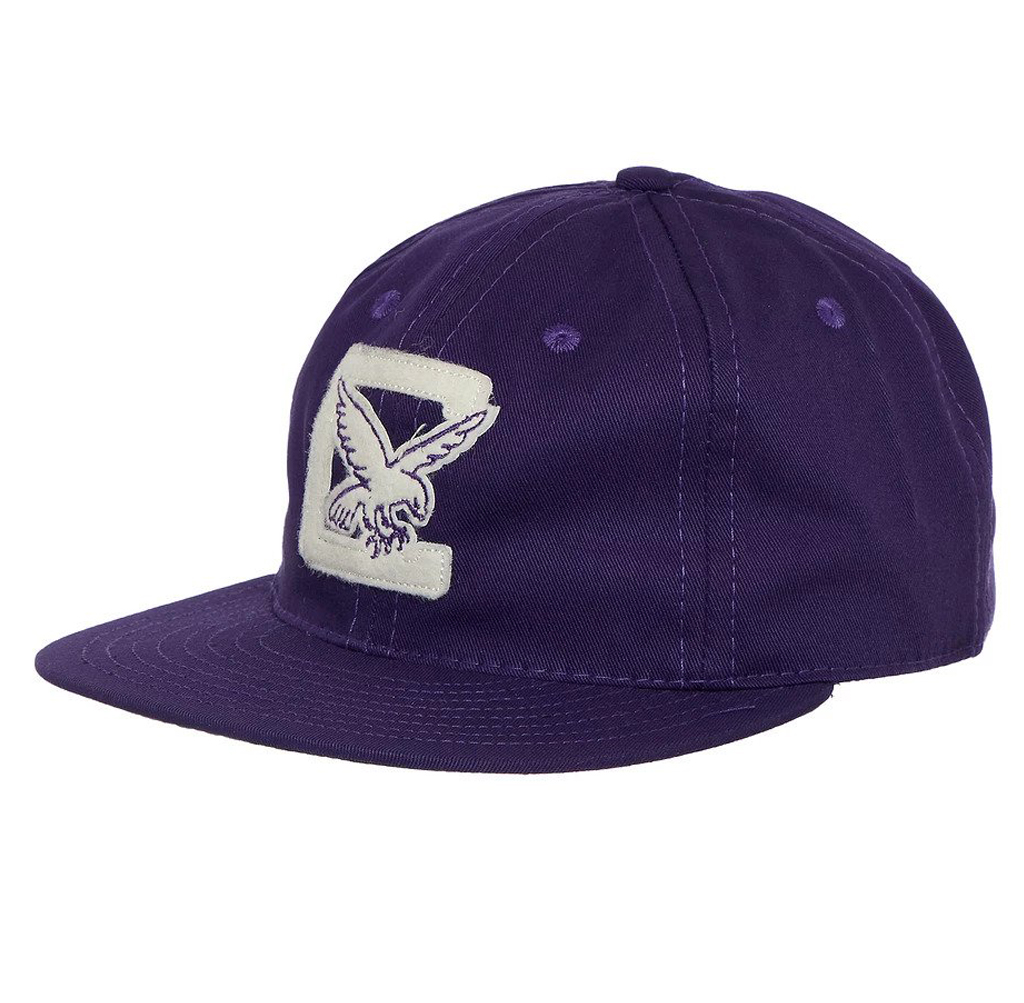 Ebbets Field - Cleveland Falcons 1936 Vintage Cotton Ball Cap - Purple