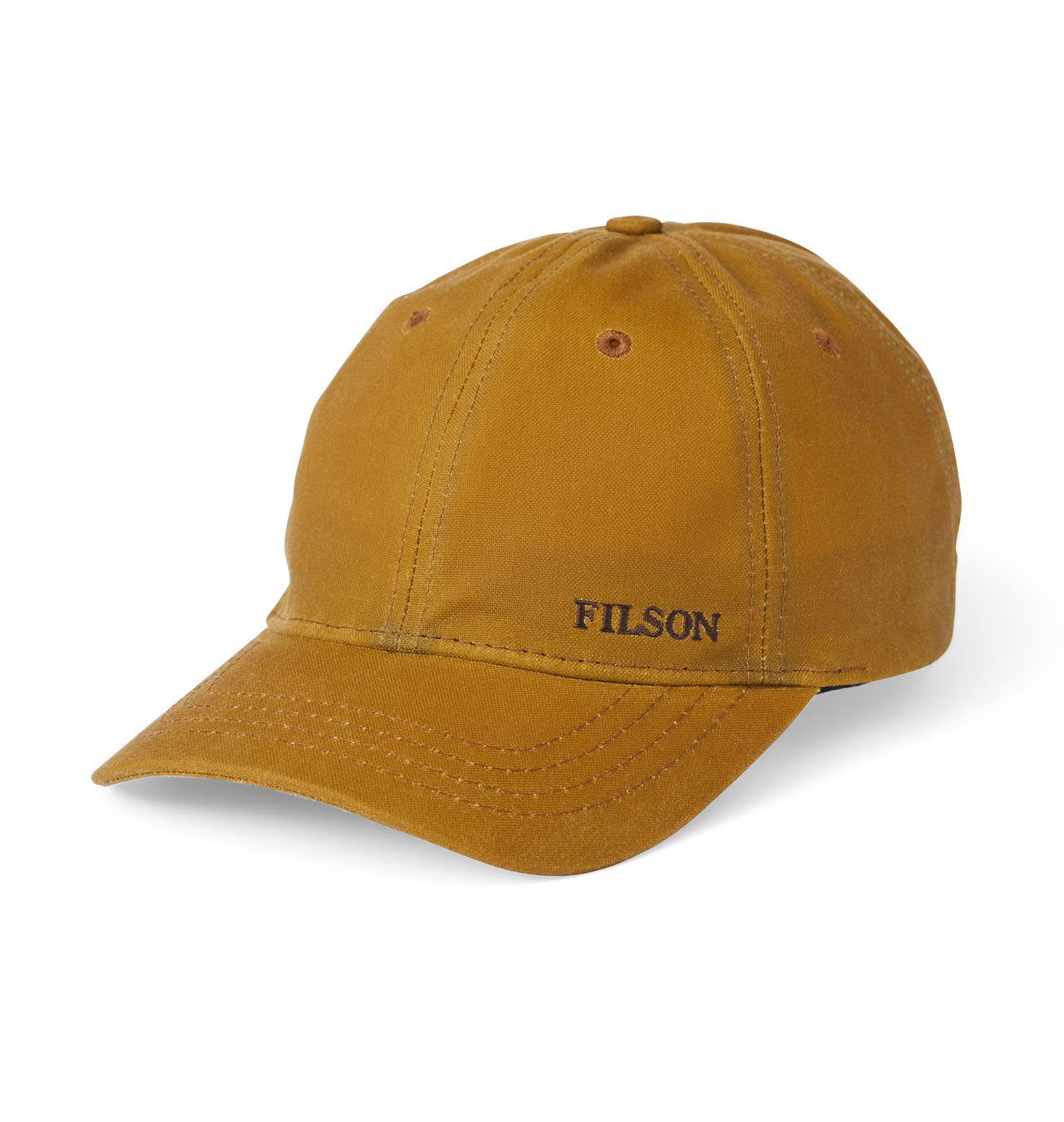 Filson - Oil Tin Low-Profile Cap - Dark Tan