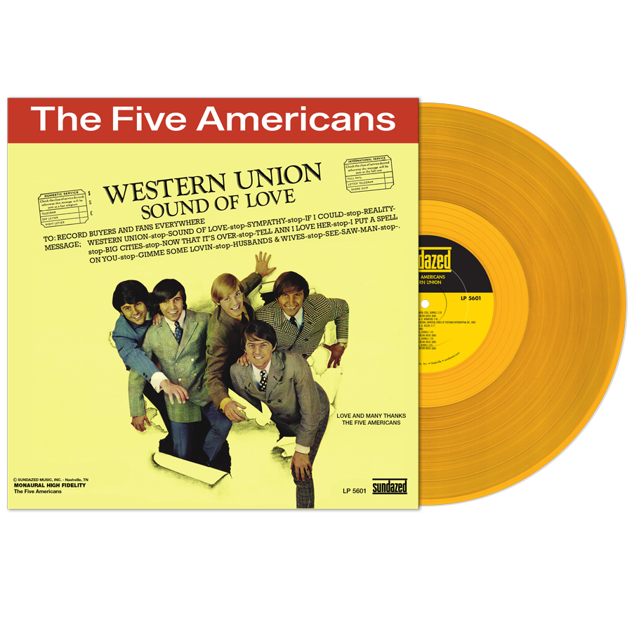 Five-Americans---Western-Union-(Gold-Vinyl)(RSD2022)---LP-1