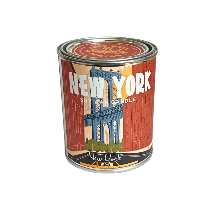 Good & Well Supply Co - Destination New York Candle - 8 Oz