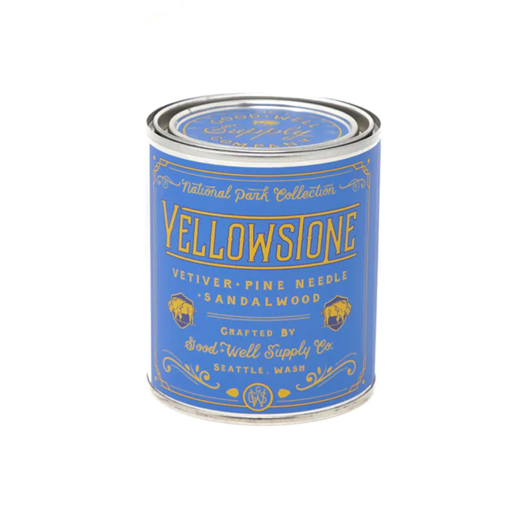 Good & Well Supply Co - Yellowstone National Park Candle 8 Oz