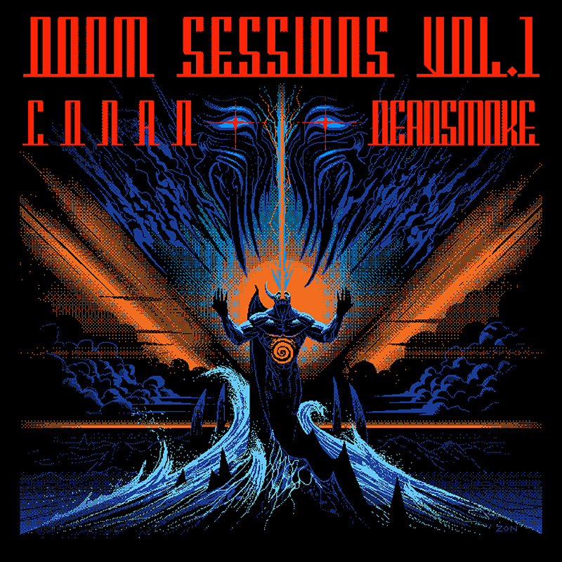 Conan/Deadsmoke - Doom Sessions - Vol.1 (Red Vinyl) - LP