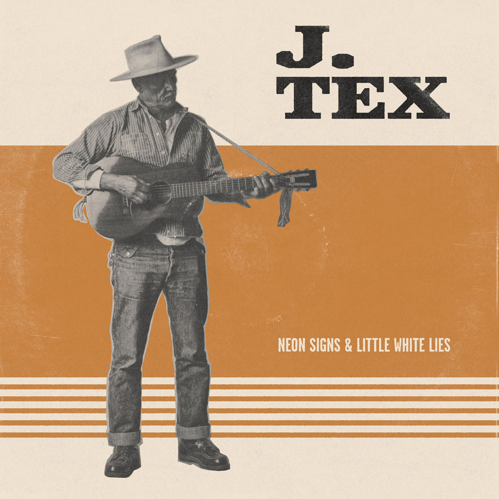 J Tex - Neon Signs & Little White Lies (180g Orange Vinyl) - LP