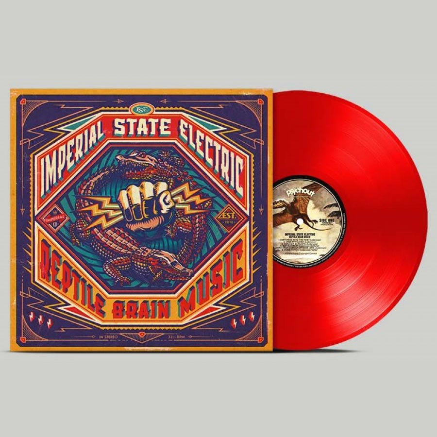 Imperial State Electric - Reptile Brain Music (Red Vinyl) - LP