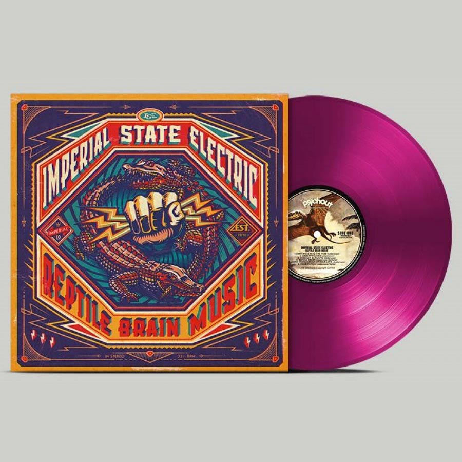 Imperial State Electric - Reptile Brain Music (Violet Vinyl) - LP