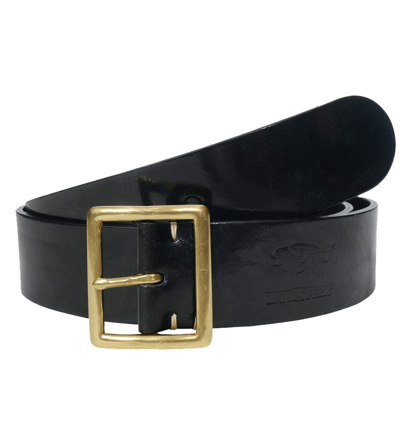 Indigofera - Levon Leather Belt - Black