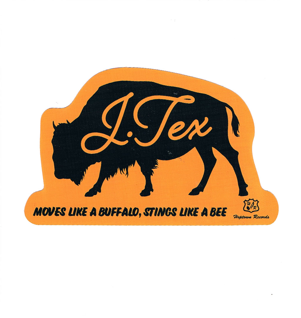 J Tex - Moves Like A Buffalo - Sticker
