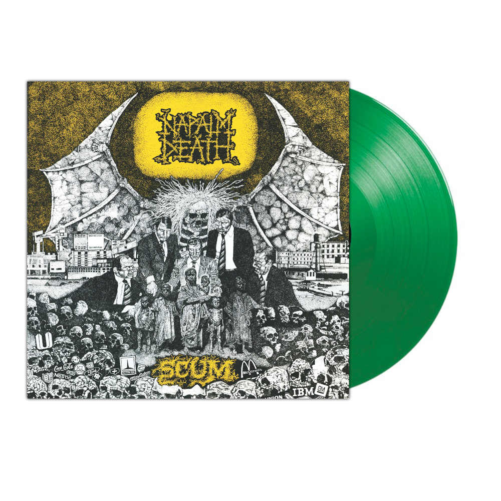 Napalm-Death---Scum-Ltd-Green-Vinyl