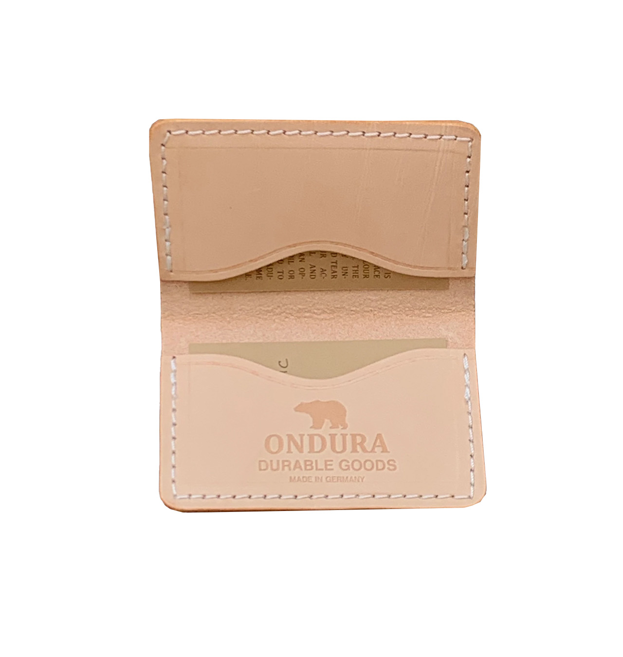 Ondura - Classic Card Wallet - Tan