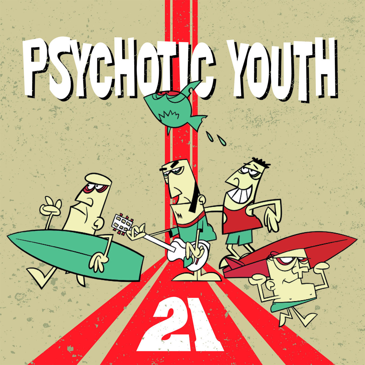Psychotic Youth - 21 - LP