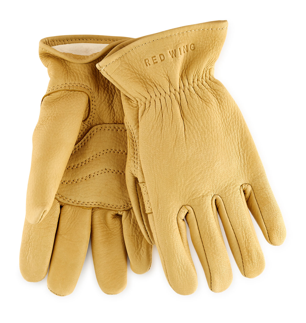 Red Wing - 95237 Buckskin Leather Lined Glove - Yellow