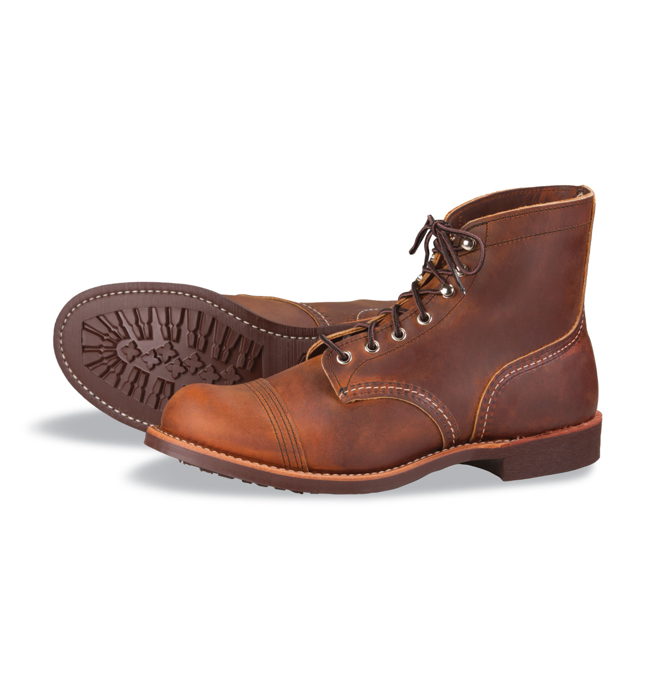 Red Wing Shoes 8085 Iron Ranger - Copper Rough & Tough Leather