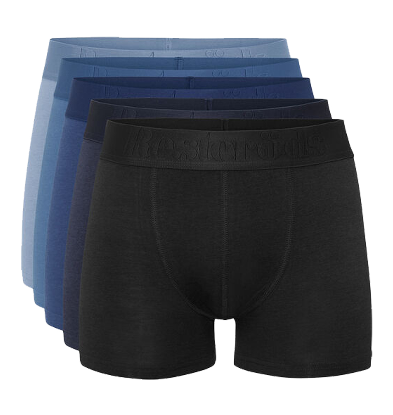 Resteröds - Boxer Bamboo 5-pack (Multi 17) - Mixed Colors