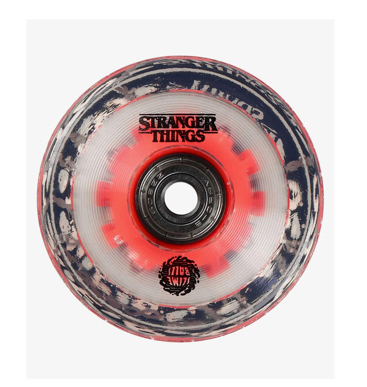Santa Cruz - Stranger Things Light Ups OG Slime Balls Skateboard Wheels 78A (red