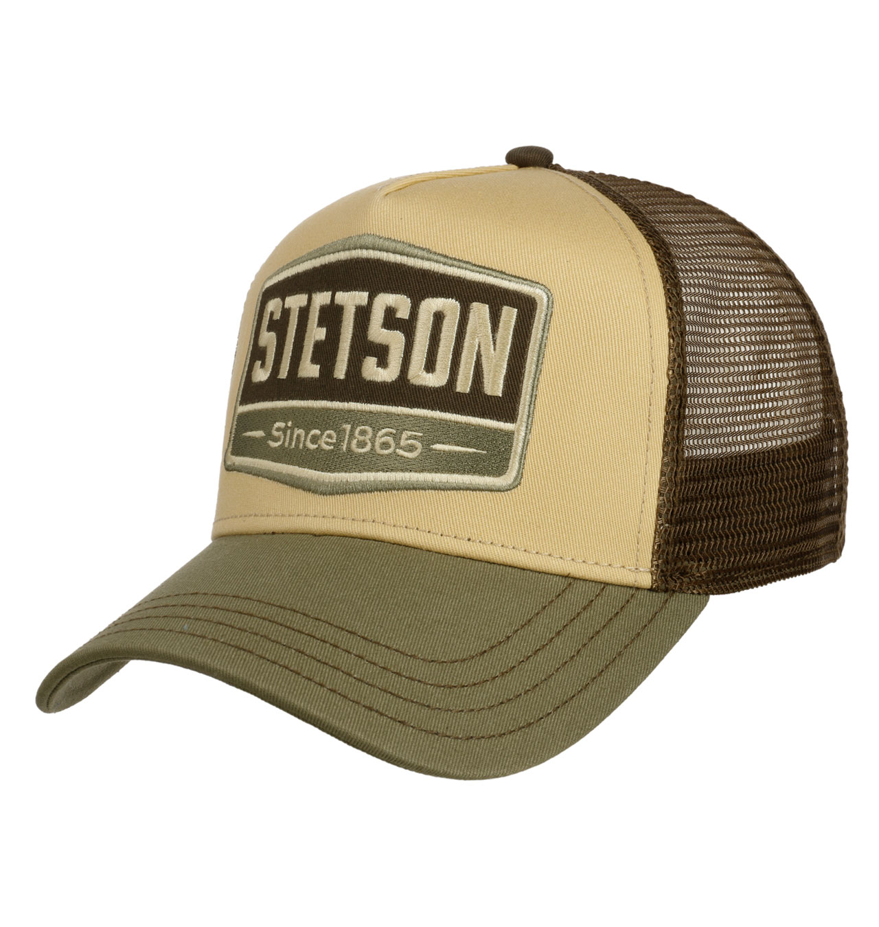 Stetson - Gasoline Trucker Cap - Khaki/Beige