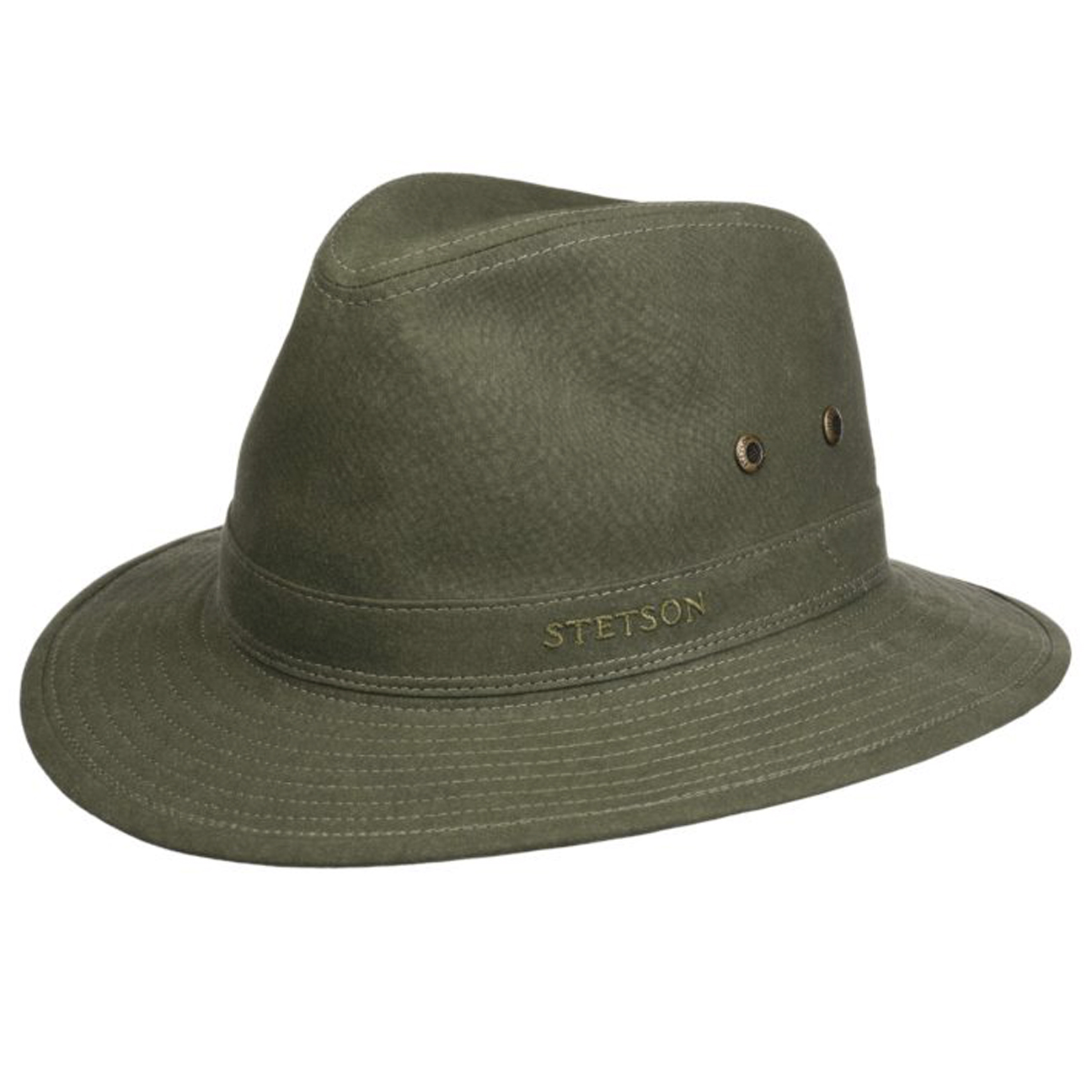 Stetson - Organic Cotton Traveller Hat - Green