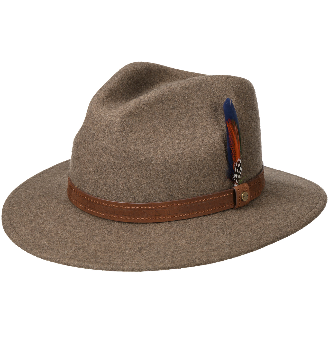 Stetson - Rincova Traveller Wool Hat - Light Brown