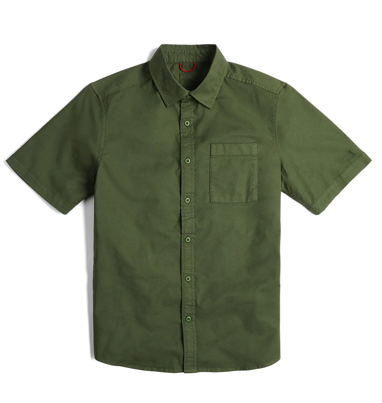 TOPO Designs - Dirt Desert Short Sleeve Shirt - Olive
