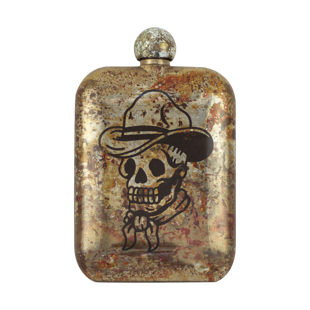 The Sneerwell - Cowboy Whiskey Flask