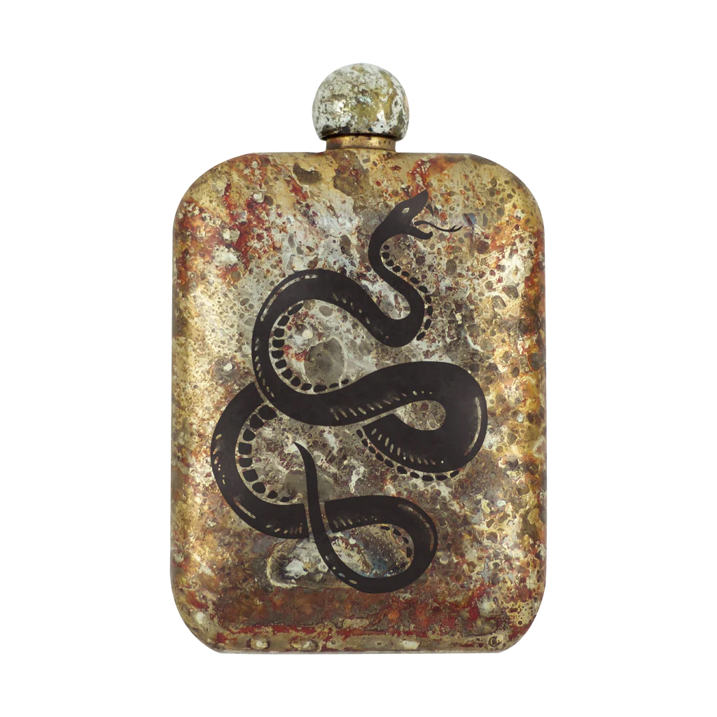 The Sneerwell - Death Adders Whiskey Flask