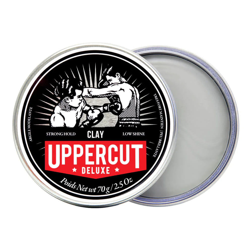 Uppercut Deluxe - Clay Strong Hold Low Shine - 70g