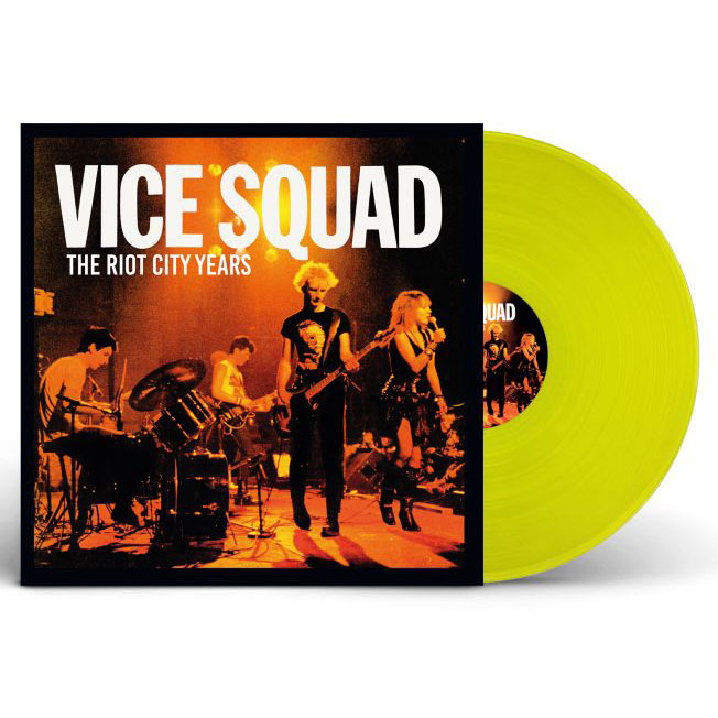 Vice Squad - The Riot City Years (Yellow Vinyl) - LP