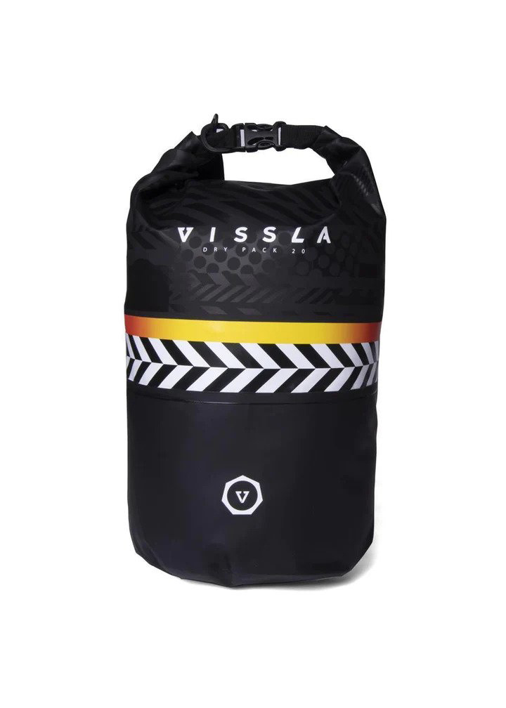 Vissla - 7 Seas 20L Dry Pack - Black Seas