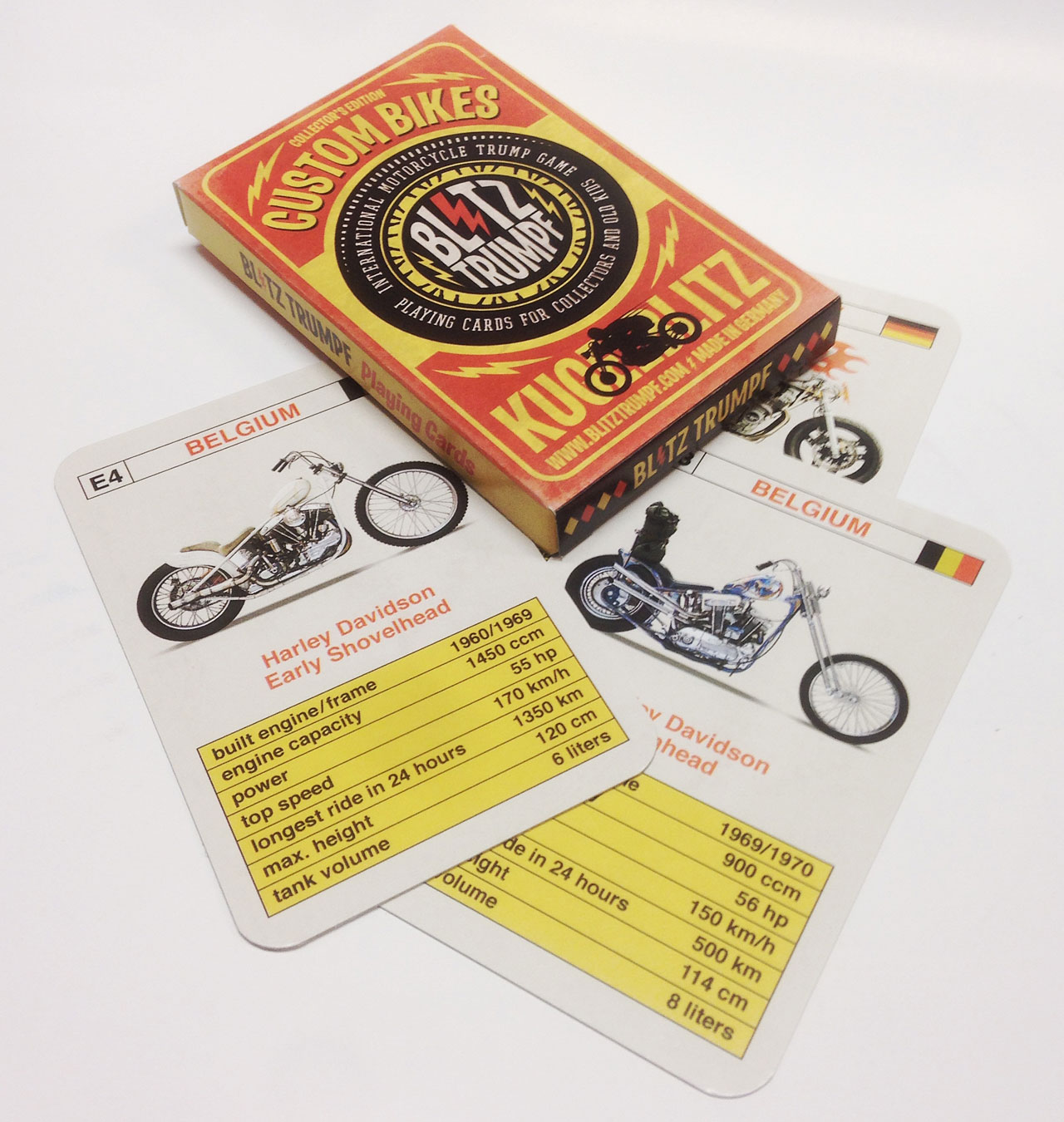 Blitz Trumpf - Custom Bikes Card Game