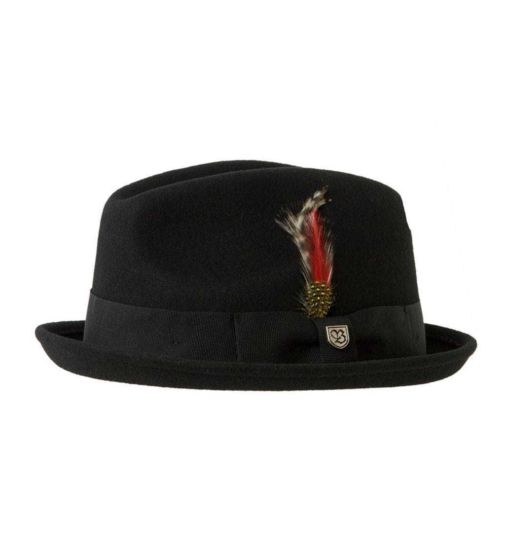 Brixton - Gain Fedora Hat - Black