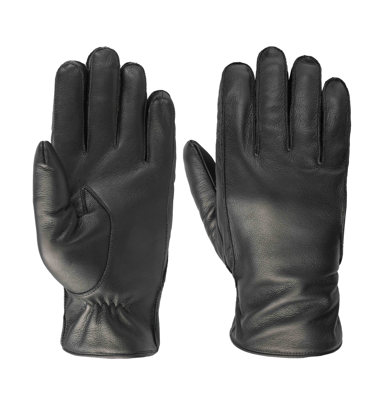 Stetson - Palesto Leather Gloves - Black