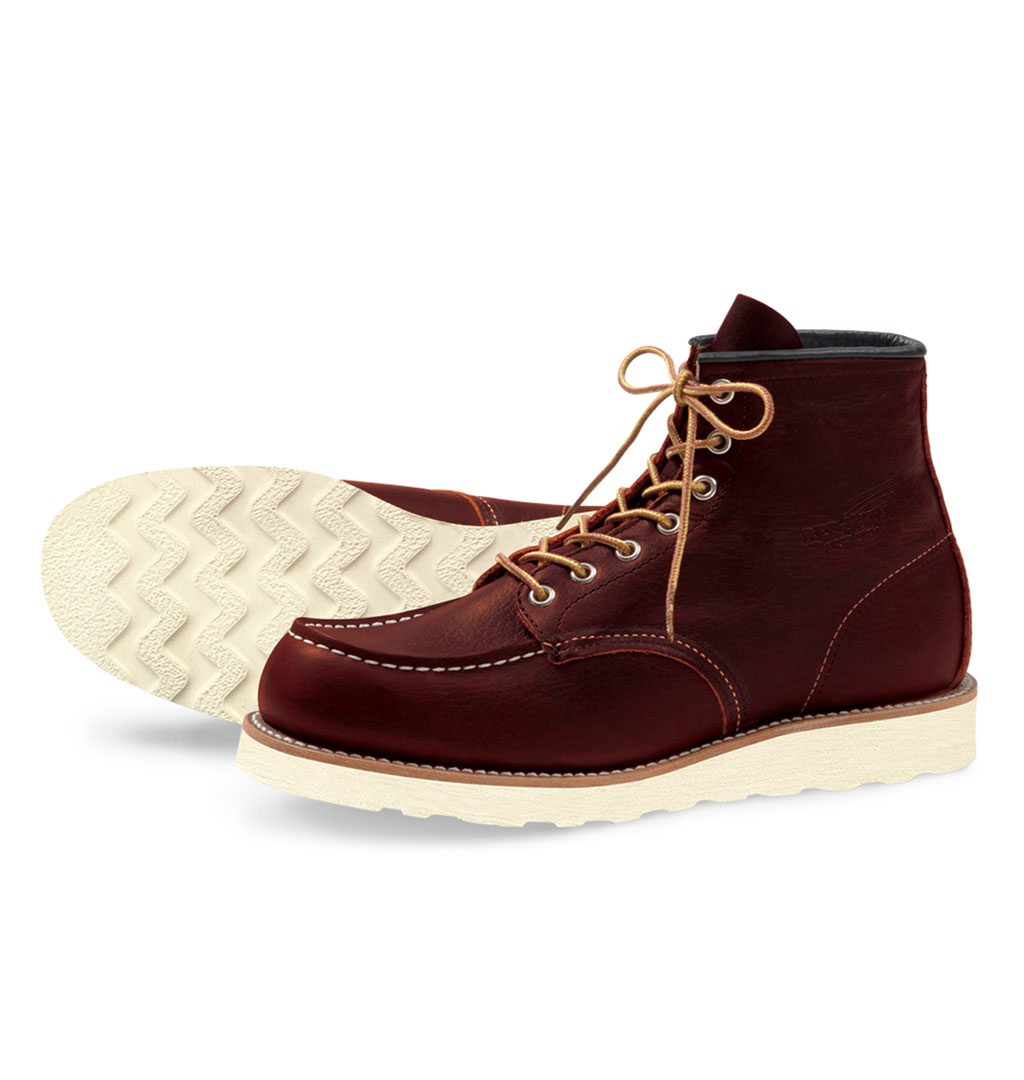 Red Wing Shoes 8138 6´ Classic Moc Toe - Dark Brown