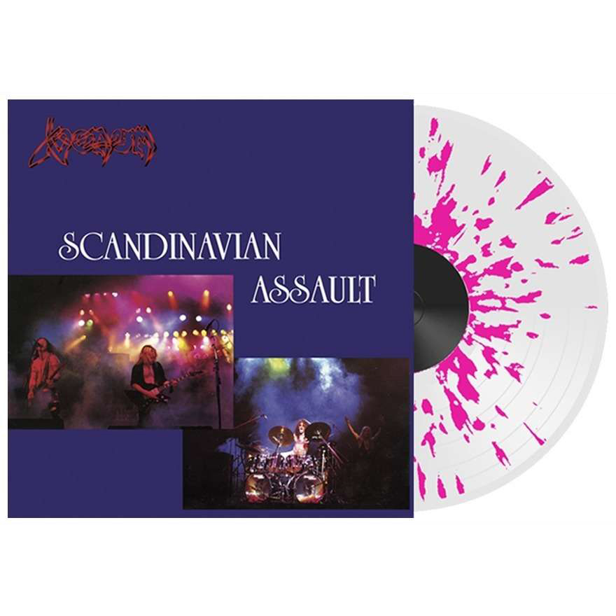 Venom - Scandinavian Assault (Splatter Vinyl) - LP