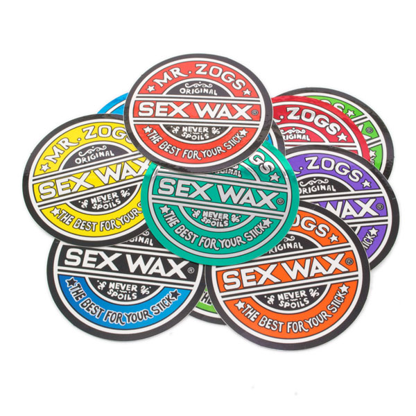 Mr Zogs - Sexwax Circle Decals Small
