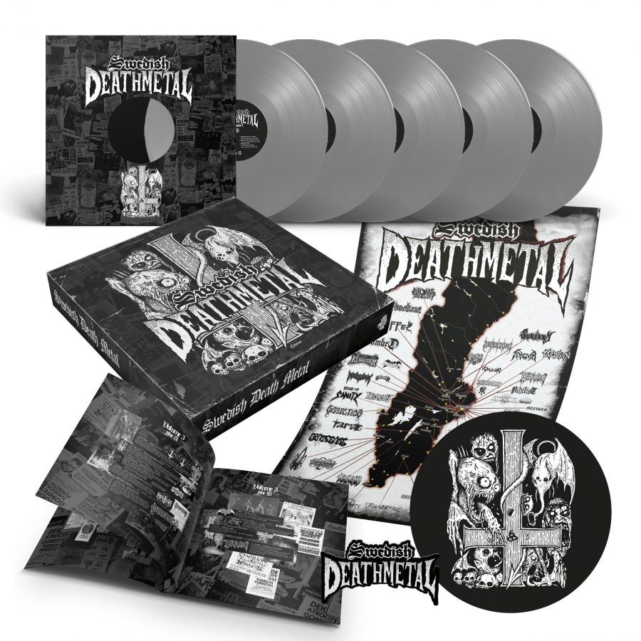 Various - Swedish Death Metal Limited Box (Silver Vinyl) - 5 x LP