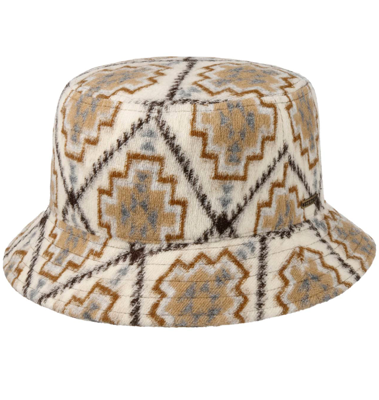 tetson---Navajo-Bucket-Jersey-Cloth-Hat---Beige1
