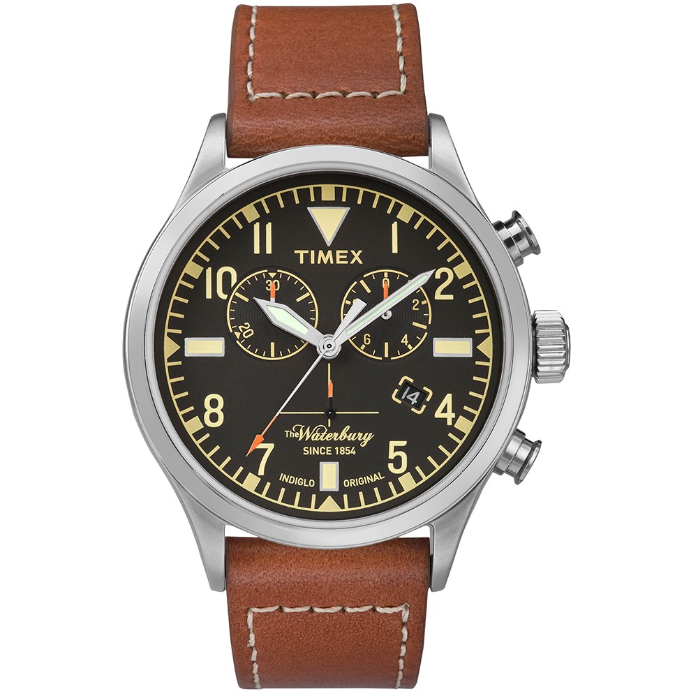 Timex + Red Wing - The Waterbury Chronograph