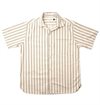 Freenote Cloth -  Hawaiian Shirt - Stone Stripe