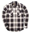 Freenote Cloth - Lancaster Plaid Shirt - Black Shadow 