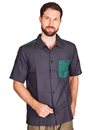 Indigofera - Hynson Shirt - Marshall Black/Pine