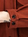 Indigofera - Ro Wool Twill Shirt - Rust