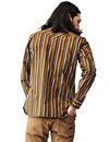 Indigofera - Sideras Western Cotton Shirt - Stripe Multicolor