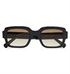 Monokel Eyewear - Apollo Black Sunglasses - Brown Gradient Lens