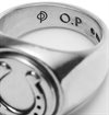O.P Jewellery - Horseshoe Signet Ring - Silver