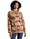 Pendleton - Womens Vintage Wool Work Jacket - Tan Chief Joseph