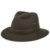 Stetson - Avasun Waxed Cotton Traveller Hat - Dark Brown
