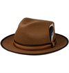 Stetson - Baileyville Fedora Wool Hat - Brown