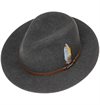 Stetson - Newberg VitaFelt Traveller Hat - Anthracite